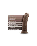 Dildo Realistico Blush Dr Skin Silicone Ø 5 cm (19 cm)