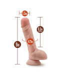 Dildo Realistico Blush Dr Skin Silicone Ø 4,4 cm (16,5 cm)