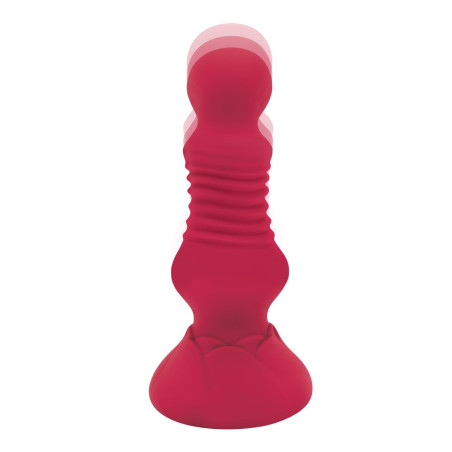 Vibratore Anale Secret Kisses Rosso