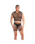 Set di Lingerie Rainbow Party Nero L/XL