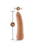 Dildo Realistico Blush Lock On Silicone Ø 5,1 cm (19 cm)