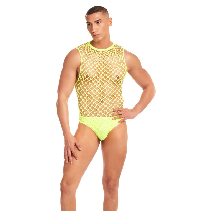 Set di Lingerie Rainbow Party Giallo S/M