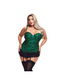 Corsetto Baci Lingerie Verde (3XL/4XL)