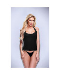 Set di Lingerie Baci Lingerie Nero (S)