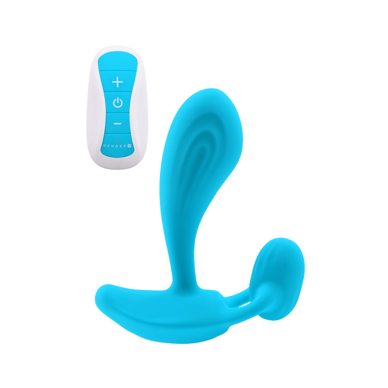 Vibratore Gender X Azzurro