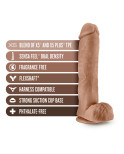 Dildo Realistico Blush Au Naturel TPE Ø 5,1 cm (23,5 cm)