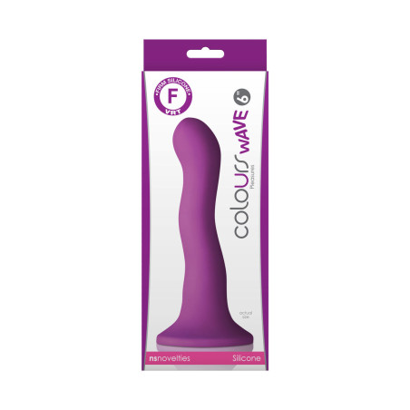 Dildo NS Novelties Colours Viola Ø 3,7 cm