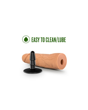 Dildo Realistico Blush Lock On Silicone (17,7 cm)