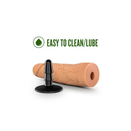 Dildo Realistico Blush Lock On Silicone (17,7 cm)