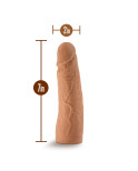 Dildo Realistico Blush Lock On Silicone (17,7 cm)