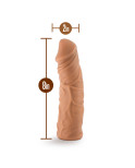 Dildo Realistico Blush Lock On Silicone Ø 4,6 cm (19,6 cm)