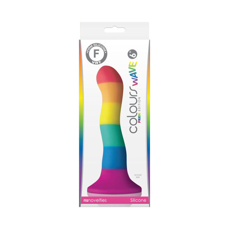 Dildo NS Novelties Colours Multicolore Ø 3,8 cm