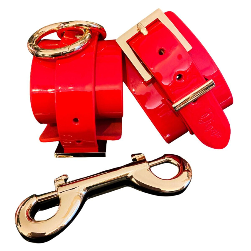 Manette Kinky Diva Rosso