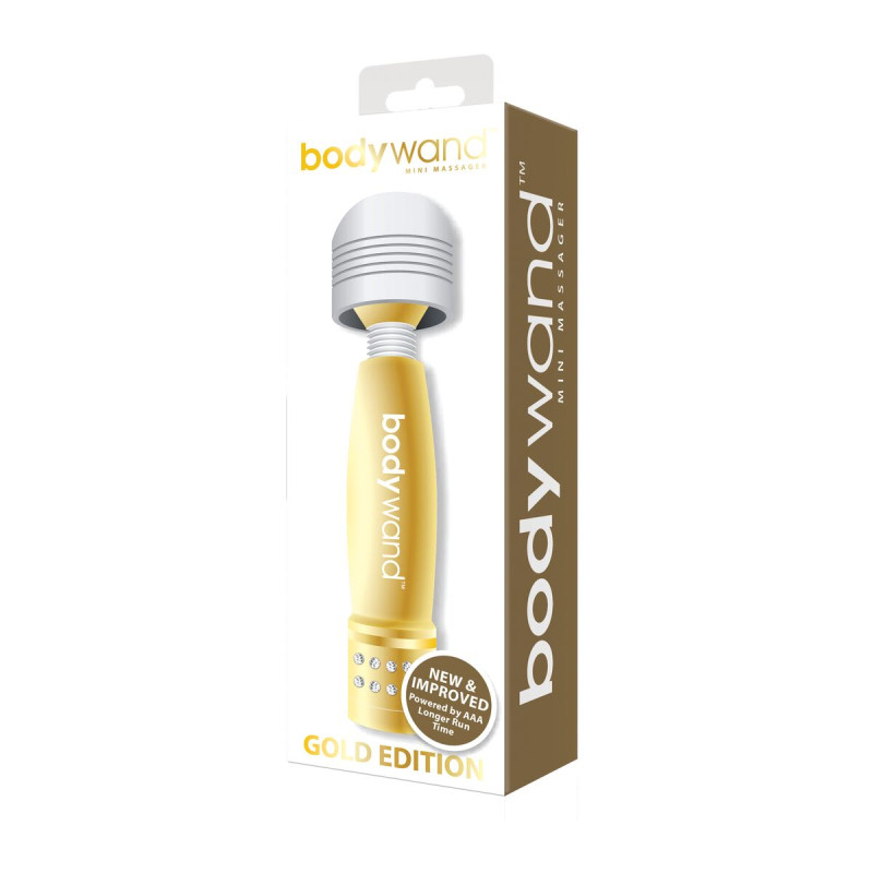 Mini Bacchetta Massaggiante Oro Bodywand Mini Wands Dorato