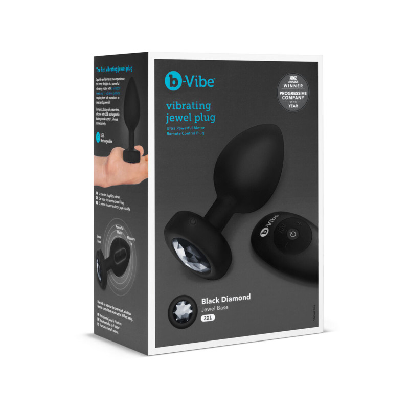 Vibratore B-Vibe Vibrating Jewel Nero XXL