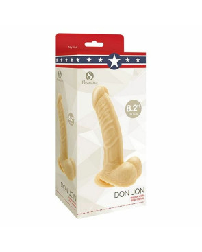 Dildo Realistico S Pleasures Don Jon PVC Ø 4,4 cm (17 cm)