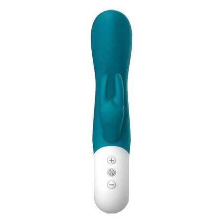 Vibratore Rabbit Liebe Azzurro Blu scuro Azul Océano