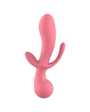 Vibratore Tradizionale Dream Toys Amour Triple Pleasure Rosa