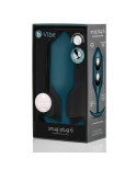 Plug Anale B-Vibe 6 Azzurro Azul Océano