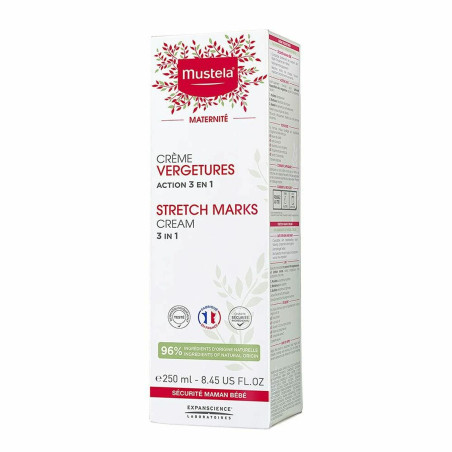 Crema Corpo Anti-smagliature Mustela 3 in 1 250 ml