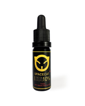 Olio di semi di canapa 10% Spacecat (10 ml)