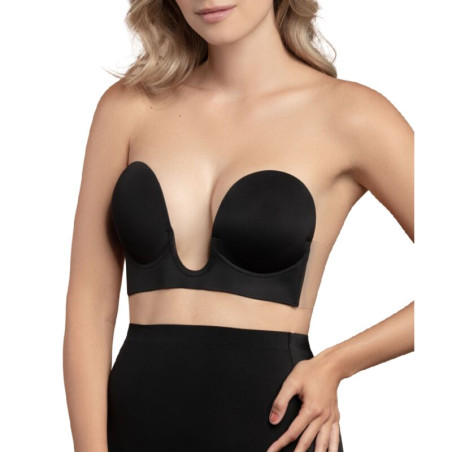 BYE-BRA - REGGISENO SENZA MANIGLIE EN U BEIGE COPPA E