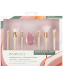 Set di Pennelli per il Trucco Ecotools Wrapped In Glow Edizione limitata 7 Pezzi