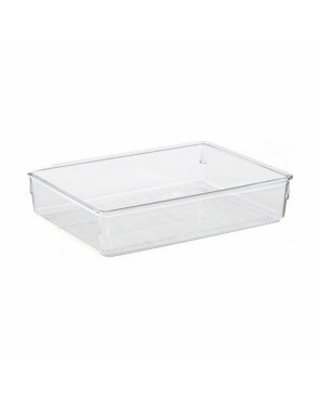 Contenitori per Cassetti Multiuso Trasparente Plastica 24 x 5,5 x 15,8 cm (36 Unità)