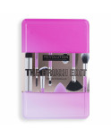 Set di Pennelli per il Trucco Revolution Make Up The Brush Edit Rosa 8 Pezzi