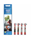 Testina di Ricambio Oral-B 80352668 Rosso Bianco 4 Unità