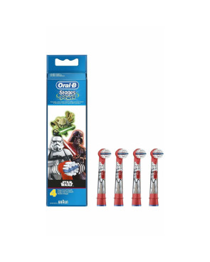 Testina di Ricambio Oral-B 80352668 Rosso Bianco 4 Unità