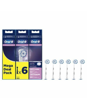 Ricambio per Spazzolino da Denti Elettrico Oral-B EB60 6 SENSITIVE