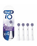 Testina di Ricambio Oral-B iO Bianco Nero 4 Unità