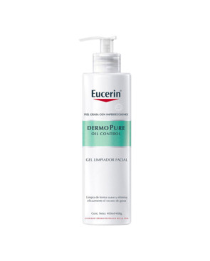 Gel Detergente Viso Dermo Pure Eucerin Dermopure Oil Control (400 ml) 400 ml