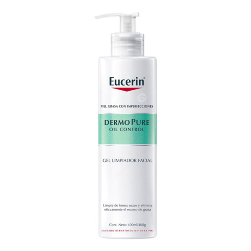 Gel Detergente Viso Dermo Pure Eucerin Dermopure Oil Control (400 ml) 400 ml