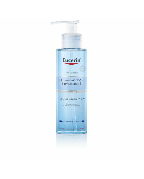 Gel Detergente Viso Eucerin DermatoCLEAN Hyaluron Pelli sensibili (200 ml)