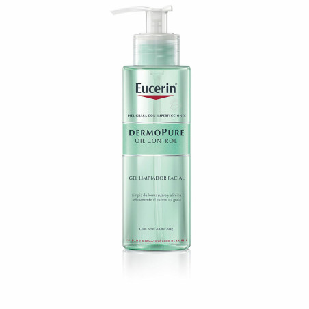 Gel Detergente Viso Eucerin Dermopure Oil Control 200 ml