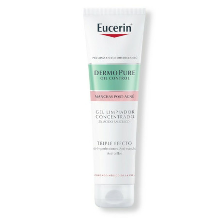 Gel Detergente Viso Eucerin Dermopure Oil Control 3 in 1 150 ml