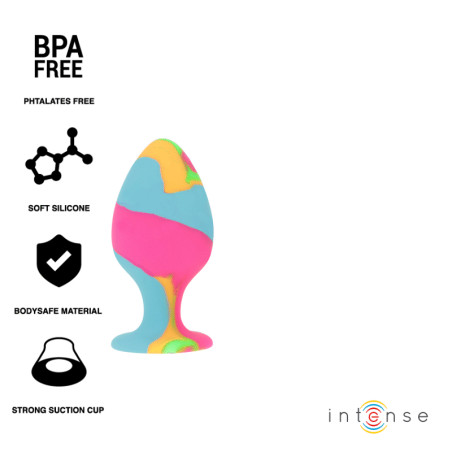 INTENSE - SET DI TAPPI IN SILICONE MULTICOLORE