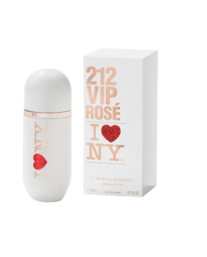 Profumo Donna Carolina Herrera 212 VIP Rosé Love NY EDP 80 ml