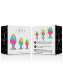 INTENSE - SET DI TAPPI IN SILICONE MULTICOLORE