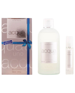 Cofanetto Profumo Donna Acqua Uno Luxana (2 pcs)