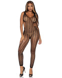 LEG AVENUE - BODYSTOCKING LATTICE RETE TAGLIA UNICA