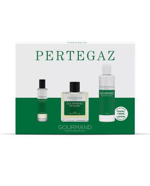 Cofanetto Profumo Uomo Pertegaz Gourmand EDP 3 Pezzi