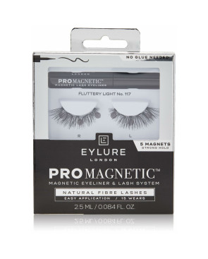 Set di ciglia finte Eylure Pro Magnetic Nº 117 Fluttery light