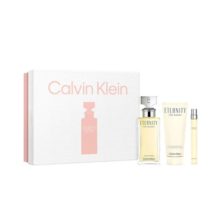 Cofanetto Profumo Donna Calvin Klein Eternity EDP 3 Pezzi