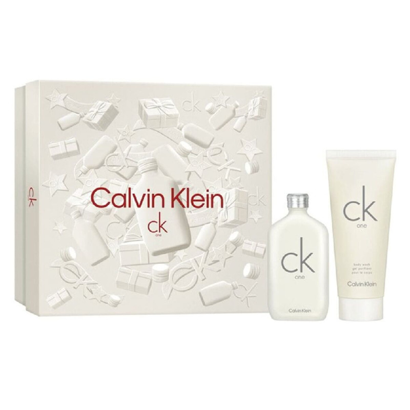 Cofanetto Profumo Unisex Calvin Klein EDT ck one 2 Pezzi