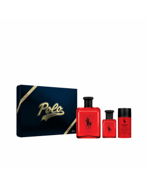 Cofanetto Profumo Uomo Ralph Lauren Polo Red 3 Pezzi