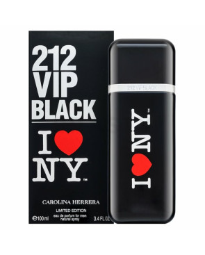 Profumo Uomo Carolina Herrera EDP 212 VIP Black I Love NY 100 ml