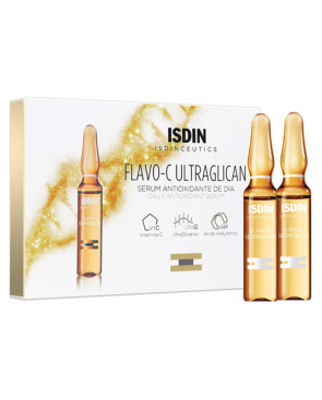 Siero Antiossidante Ultraglican Isdin Isdinceutics (10 uds) 2 ml